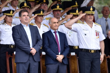 En el aniversario de la Policía, Ritondo pidió terminar con las mafias
