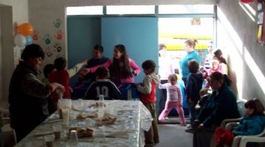 En municipio de Cambiemos Inauguran un nuevo merendero