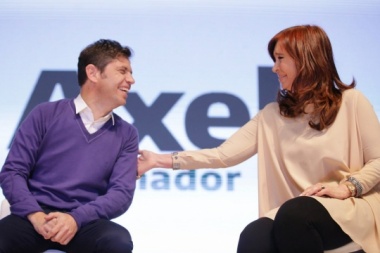 Kicillof cerró la campaña junto a Cristina en Merlo