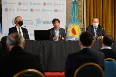 Kicillof apuntó contra Conte Grand y anunció la construcción de 1350 nuevas plazas