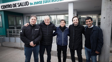 Kicillof recorrió Pehuajó y 9 de Julio: "Fuerza Patria para frenar el ajuste"