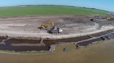 Provincia continuará con el dragado del Río Salado entre Bragado y Junín
