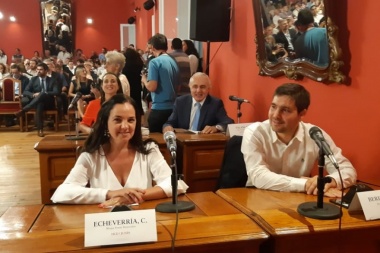 Desde el bloque meonista salieron a coro a criticar a Rosa: "intenta distorsionar la realidad"