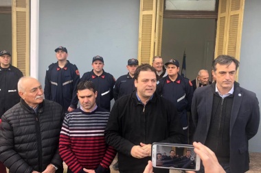 Barroso se mostró con Estéban Bullrich y no hizo mención a las críticas de Zurro