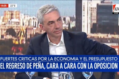 “Llevan tres años anunciando los brotes verdes y ahora nos dicen que estamos mal", ironizó Meoni