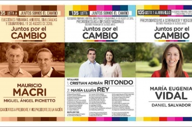 El kirchnerismo acusó al oficialismo de "esconder" a Macri en el reparto de boletas