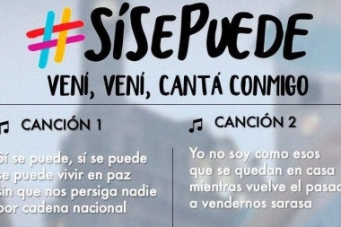 El cancionero que comenzará a escucharse en la marcha de Macri en Junín