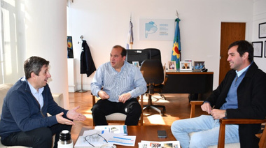 Recoulat gestionó obras hídricas para Trenque Lauquen ante provincia