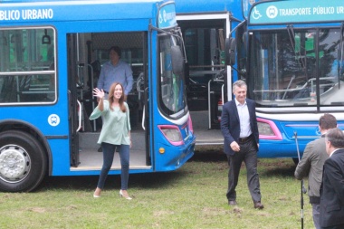 “Satisfacción plena” en Cambiemos por los colectivos y el apoyo de Macri y Vidal