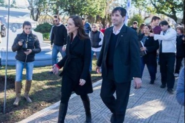 Vidal ratificó en Los Toldos que no está pensando en la presidencia