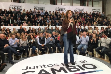 En Junín, Vidal recargada apuntó contra el peronismo y pidió “seguir cambiando las cosas”