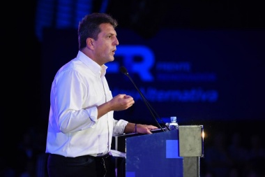 Massa con traje de candidato: "Macri fracasó y su gestión lleva tres años nefastos"