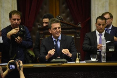 Massa asumió la presidencia de Diputados y prometió "abrir el Congreso"