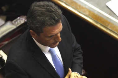 Massa aseguró que algunos jueces están actuando "de manera irresponsable"