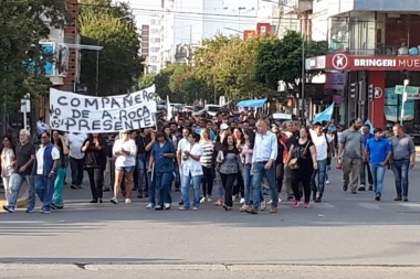 Nueva marcha de trabajadores municipales por las calles de Junín