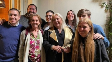 En Bragado, Carrió arengó la victoria de Juntos para ir por la presidencia en Diputados