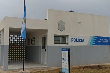El barrio Cavagnaro de Alberti ya tiene posta policial
