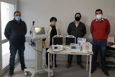 Nuevo equipamiento e insumos llegaron desde la provincia al Hospital "Abraham Piñeyro"