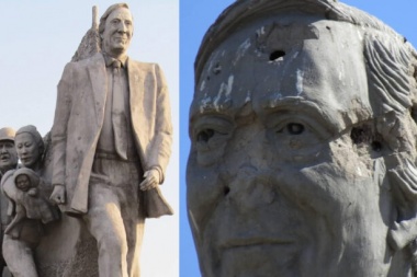 Atacaron a tiros un monumento del ex presidente Néstor Kirchner en Vedia