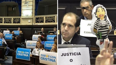 Fuerte cruce en la Legislatura bonaerense por CFK