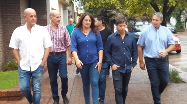 Kicillof pasó por 9 de Julio, Bragado y Chivicoy y apuntó a Vidal y Macri: "están rompiendo todo", sentenció