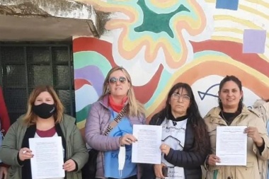 Frente de Unidad Docente Junín reclamó "basta de violencias" en escuelas