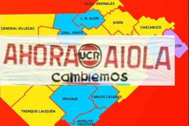 Aiola lanzado a liderar la UCR de la cuarta y a soñar con la provincia