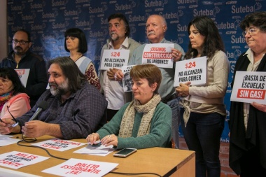 El gremio Suteba denuncia problemas de gas en más de 400 escuelas bonaerenses