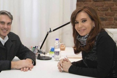 Golía recorre la cuarta buscando votos para Cristina