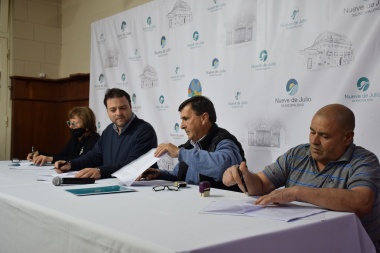 Los alcances del convenio colectivo de trabajo firmado entre el municipio de 9 de Julio y ATE
