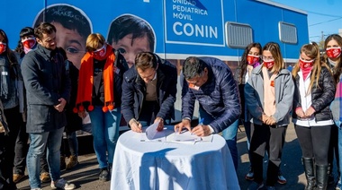 Municipio y Fundación Conin firmaron convenio para la detección de niños con problemas de nutrición