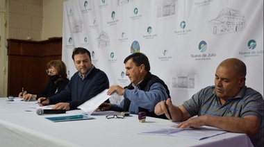 Los alcances del convenio colectivo de trabajo firmado entre el municipio de 9 de Julio y ATE