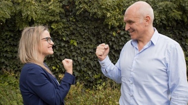 Espert y Píparo en la cuarta respaldando a sus precandidatos de Avanza Libertad