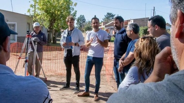 177 familias de Los Almendros podrán sumarse al servicio de cloacas en Junín
