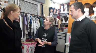 Bali Bucca se mostró con Stolbizer y recorrieron distritos de la cuarta sección