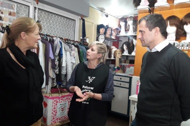 Bali Bucca se mostró con Stolbizer y recorrieron distritos de la cuarta sección