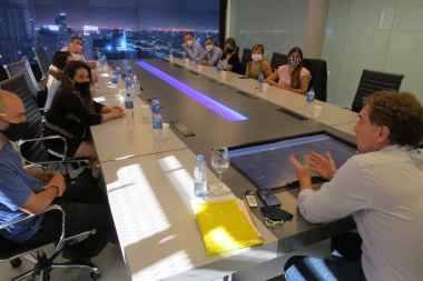 Santilli recibió a concejales de la Provincia de Buenos Aires