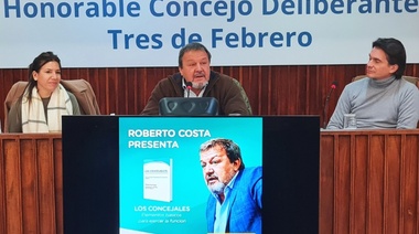Tres de Febrero: Costa presentó su libro "Los Concejales"