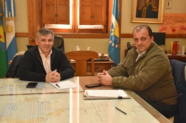 Intendente interino de Chivilcoy en el lanzamiento de "Argentina contra el hambre" para provincia