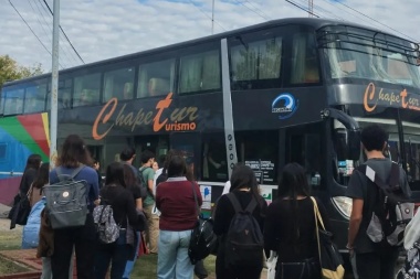 Vuelve el servicio de transporte para más de cien estudiantes entre Alberti y Chivilcoy
