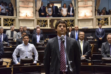 Diputados aprobó por tercera vez la licencia de García de Luca