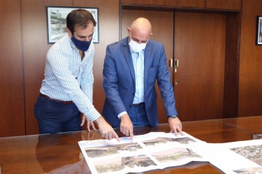 Petrecca confía en seguir trabajando con Guerrera los proyectos previstos para Junín