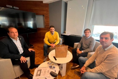 Junto al diputado Miranda, Recoulat gestiona por el peaje de la localidad de Beruti