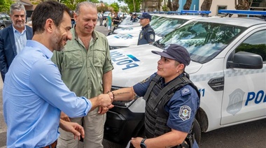 Tras la visita de Berni, Petrecca habló de la inversión municipal en seguridad