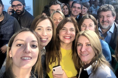 Ricchini en modo campaña: “La gente sabe que no se puede volver atrás”