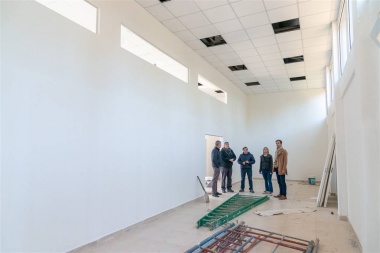 Petrecca y Ricchini recorrieron las obras del nuevo registro civil