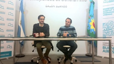Simone firmó con Zavatarelli convenio por 56 viviendas en dos localidades