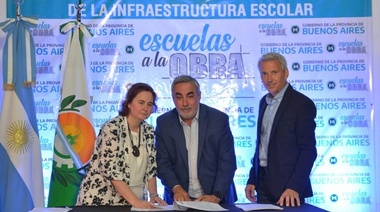 Satisfacción en intendentes de la UCR tras la adhesión al programa "Escuelas a las obras"