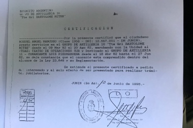Acusados de falsos veteranos se defienden: "no somos traidores a la patria"