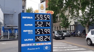 El litro de nafta súper en Junín supera los 52 pesos y el gasoil los 48